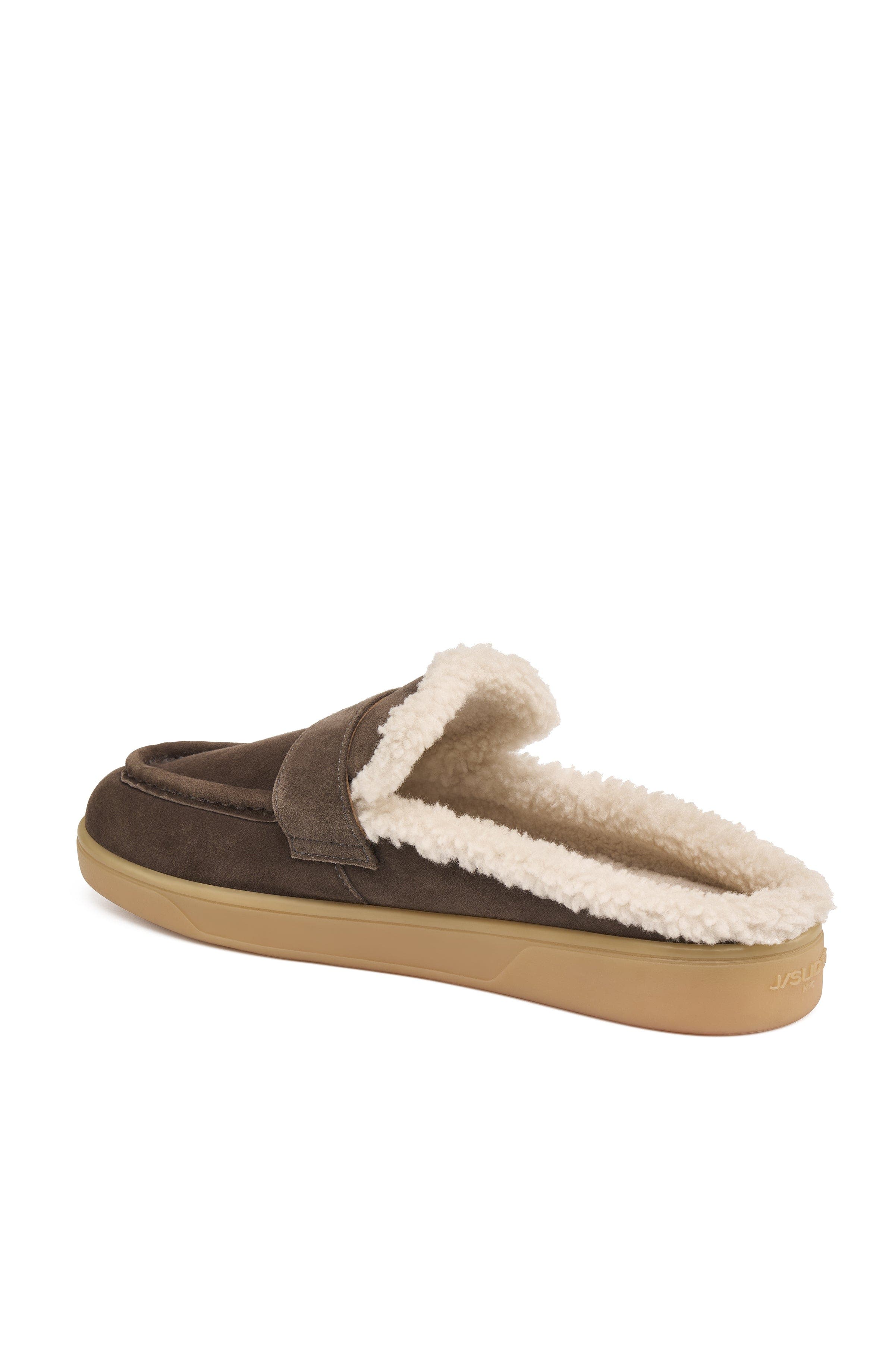 Hudson Suede Mule, Alternate, color, Dk Brown