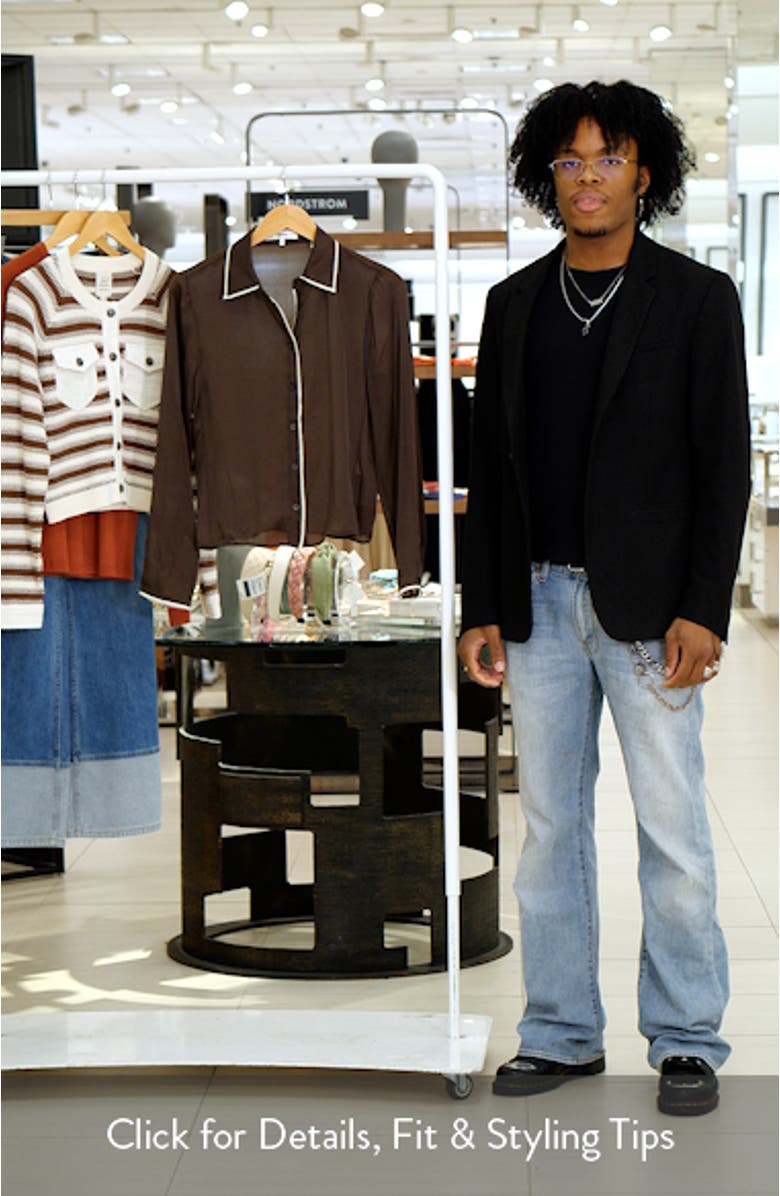 The Slim Essential Silk Shirt, sales video thumbnail