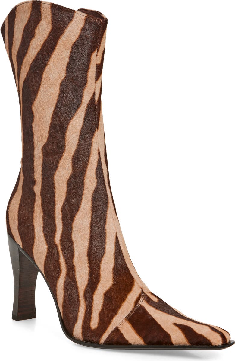 Jeffrey Campbell Be Bold Genuine Calf Hair Boot, Main, color,