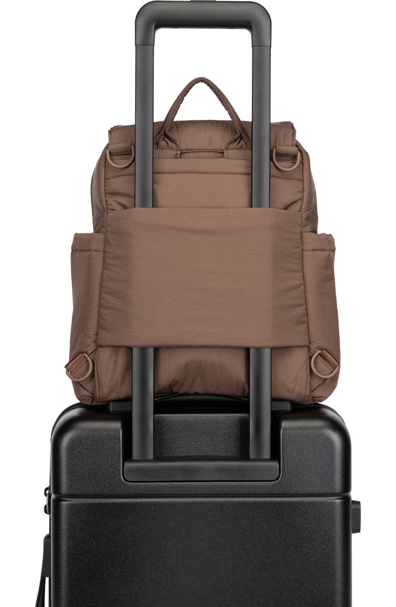 CALPAK Convertible Mini Diaper Backpack & Crossbody Bag, Alternate, color, Hazelnut