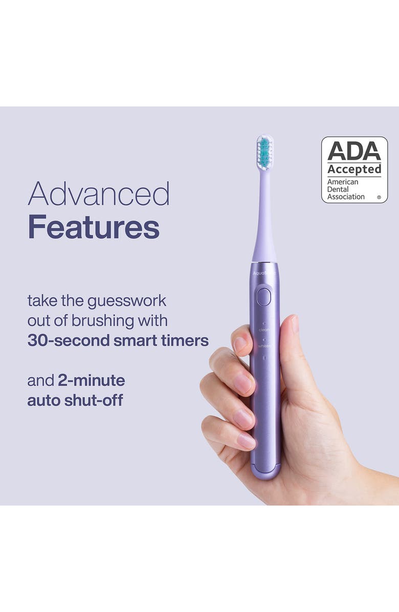 AQUASONIC Icon Power Toothbrush & Water Flosser Set, Alternate, color, Lilac
