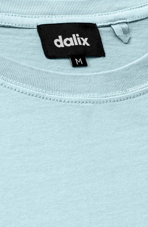 Dalix Mens Lil Smile Midweight Garment Dye Tee
