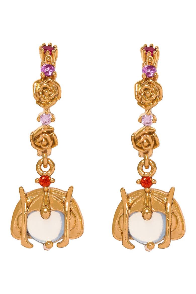 Star Wars Padmé Amidala Drop Earrings, Main, color, GOLD