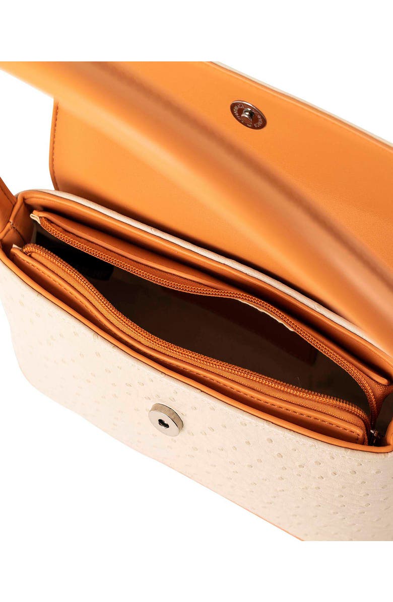 Urban Originals Clover Vegan Leather Shoulder Bag, Alternate, color, Cream