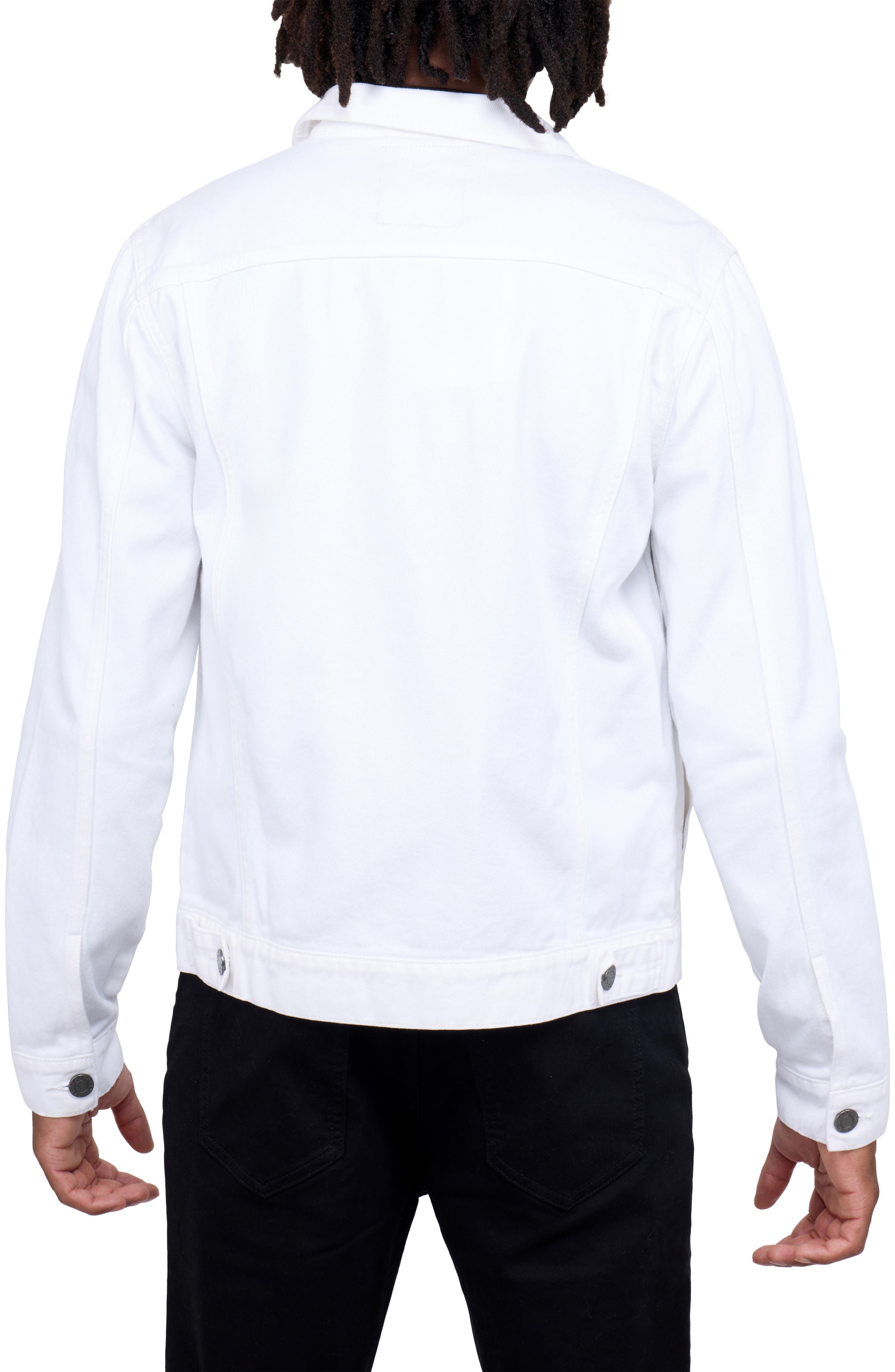 Slim Washed Denim Jacket - image 4
