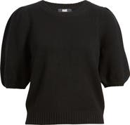 PAIGE Lucerne Puff Sleeve Recycled Cashmere Blend Sweater