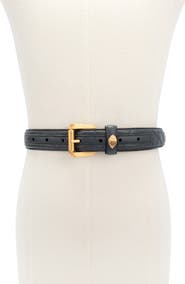 Kurt Geiger London Quilted Kensington Leather Belt