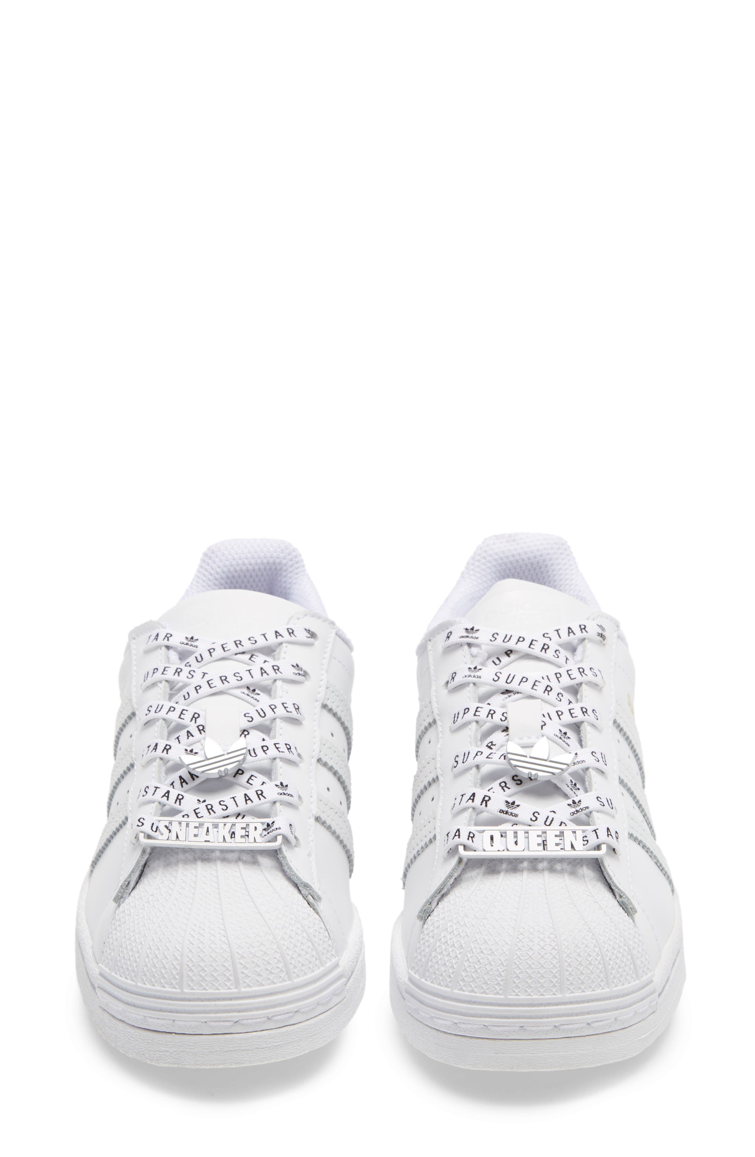 Superstar Sneaker, Alternate, color, WHITE/ WHITE/ CORE BLACK