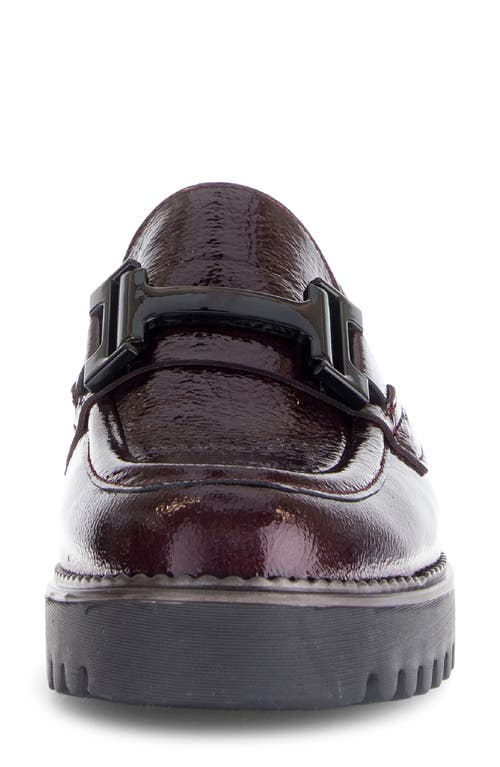 Gabor 72.452 Bit Loafer In Burgundy