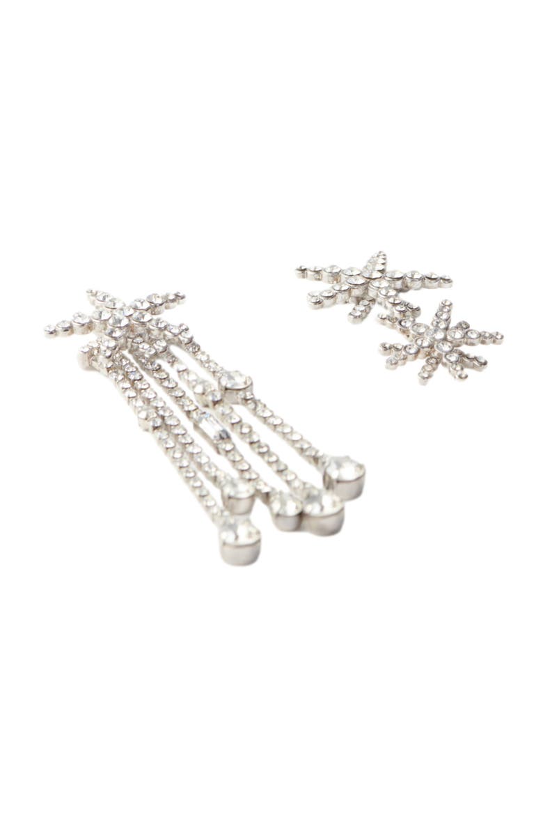 Star strass-earings, Main, color, Crystal