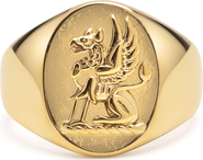 Nialaya Lion Crest Ring