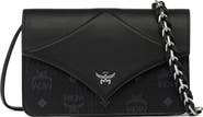 MCM Mini Diamond Shoulder Bag in Visetos Leather Mix