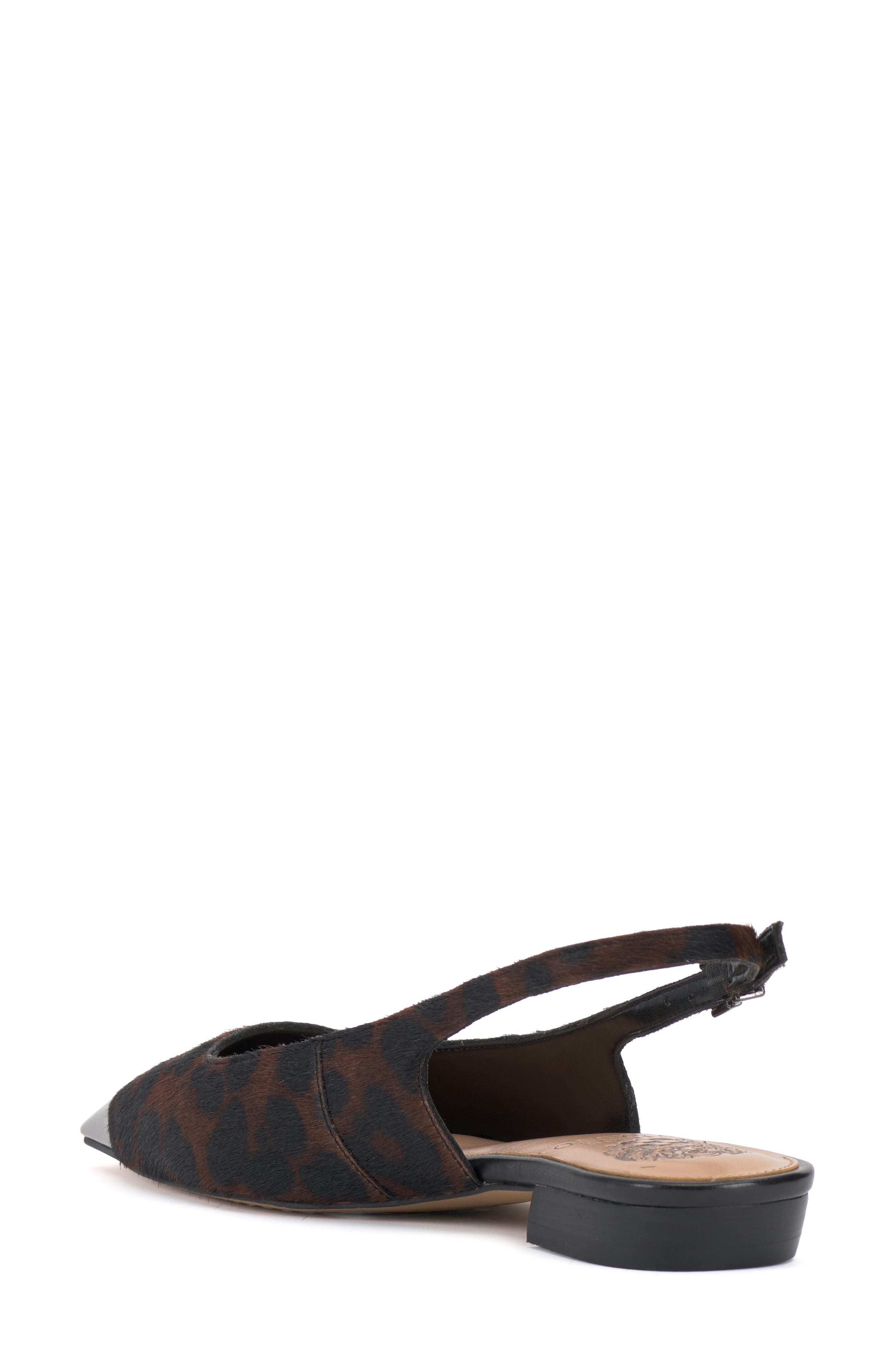 Vince Camuto Sellyn Genuine Calf Hair Slingback Flat, Alternate, color, 