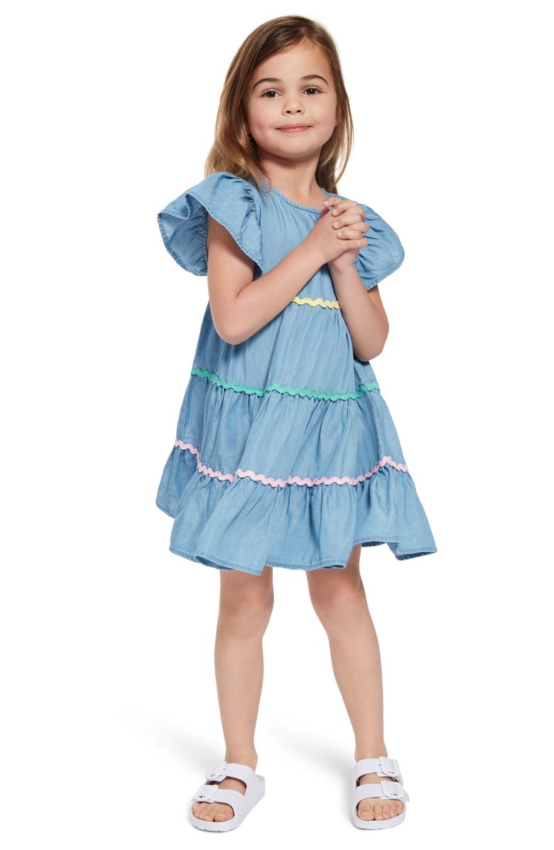 seed heritage Rickrack Tiered Dress, Alternate, color, 