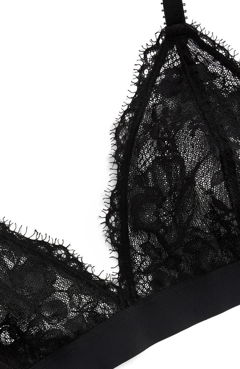 Polo Ralph Lauren Triangle Lace Underwire Bra, Alternate, color, 