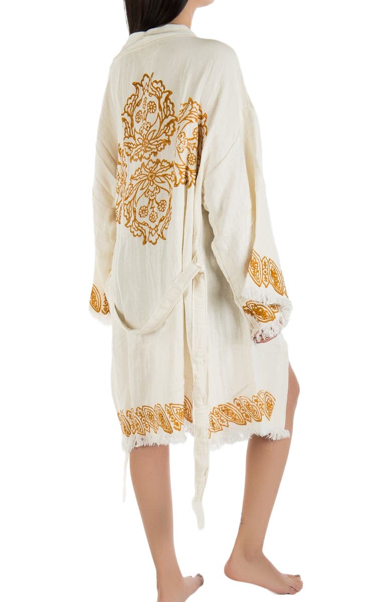 Forever & Always Shoes Romy Handmade Cotton Boho Robe Cover-Up, Alternate, color, 