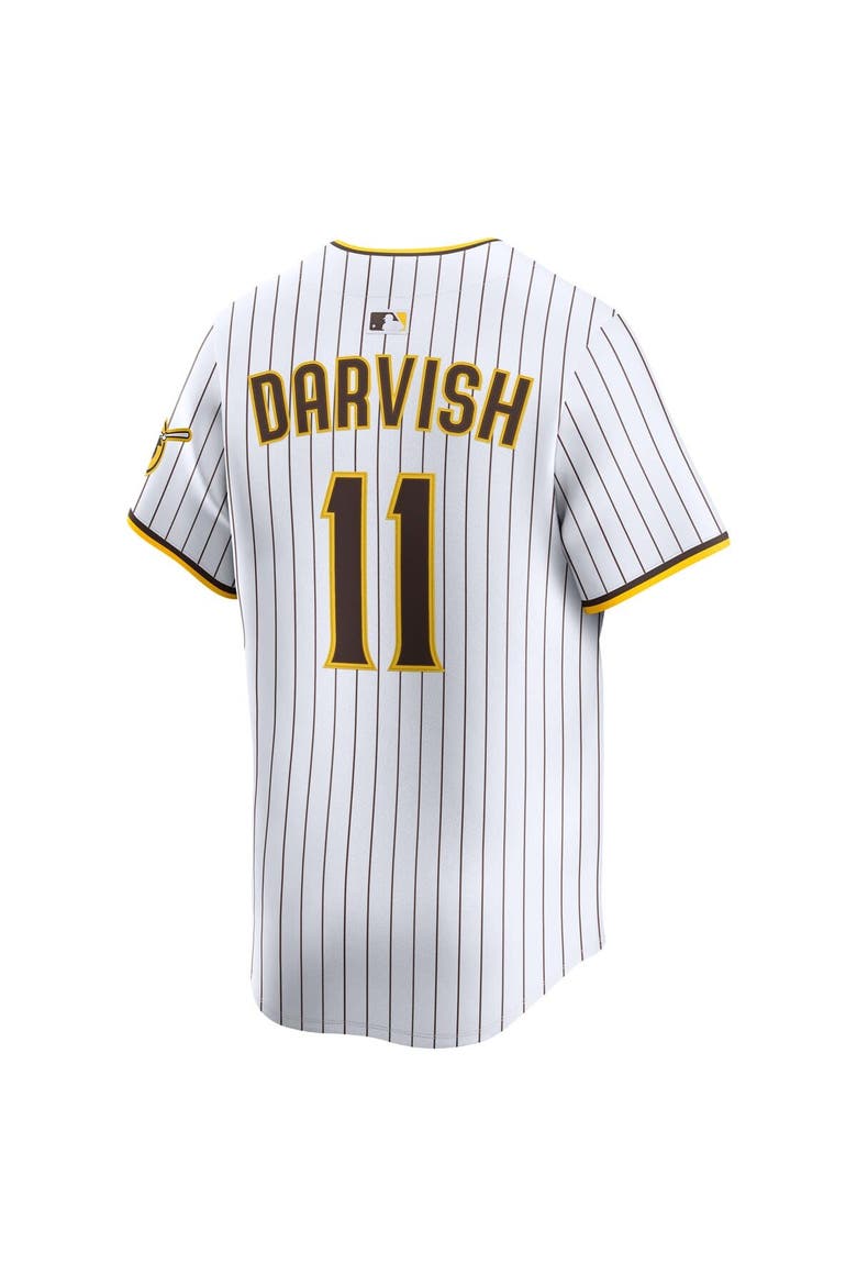 Men's Nike Yu Darvish White San Diego Padres Home Limited Player Jersey, Alternate, color, White