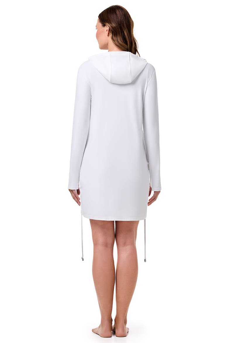 Wailea Swim Cover-Up, UPF 50+ Sun Protection, Alternate, color, White