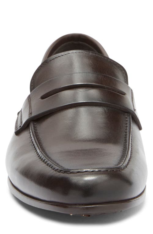 To Boot New York Merrill Penny Loafer In Vitello Tmoro