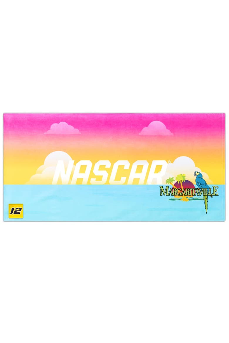 Ryan Blaney 30'' x 60'' Beach Towel, Main, color, Light Blue