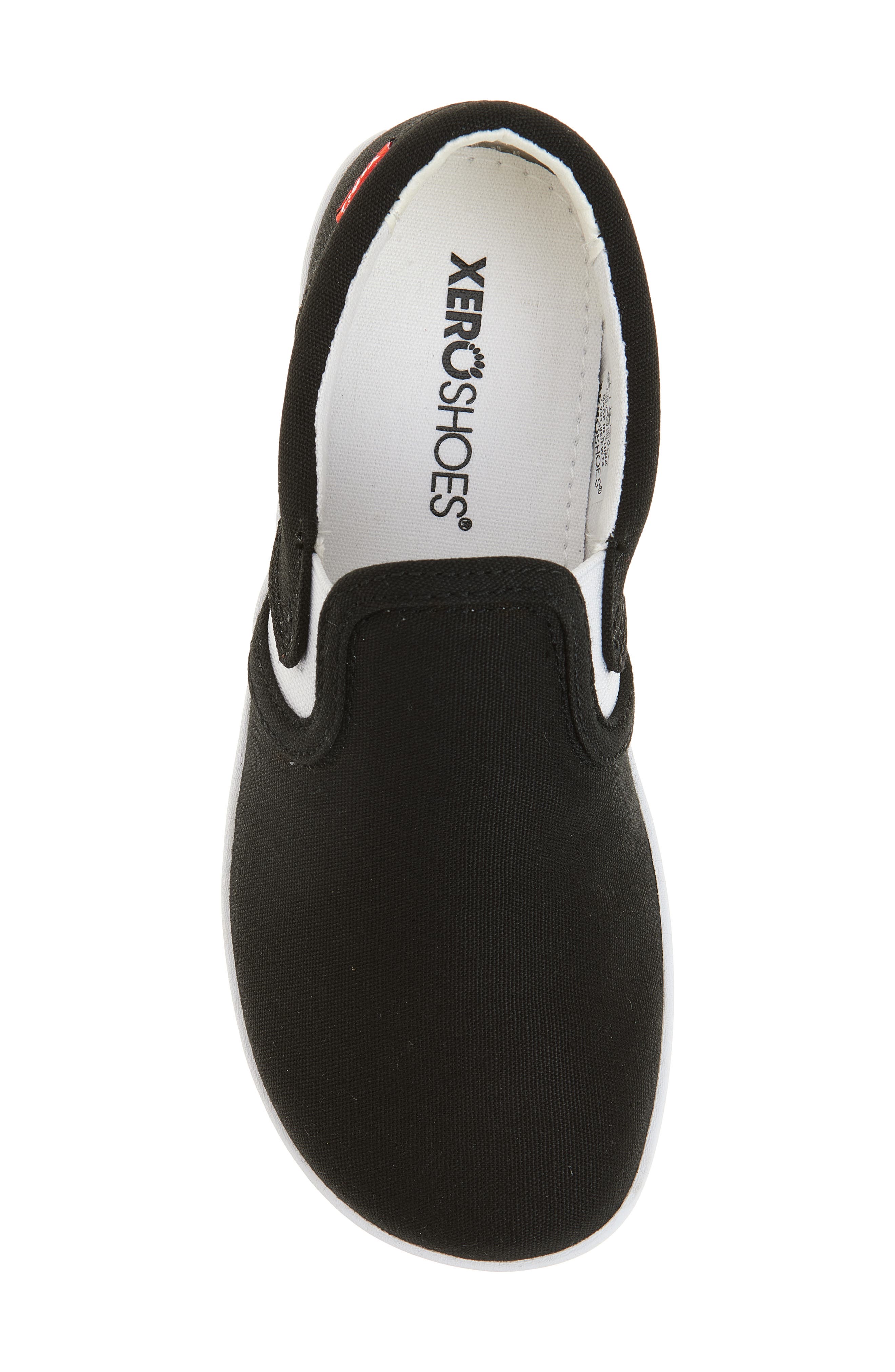 XERO SHOES Dillon Barefoot Slip-On Sneaker, Alternate, color, Black