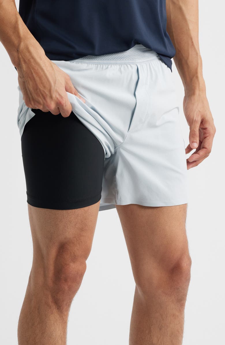 TEN THOUSAND Session 2.0 Lined 5-Inch Training Shorts, Alternate, color, Light Grey