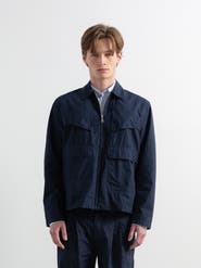 Edmmond Studios Long Sleeve Utility Zip Jacket