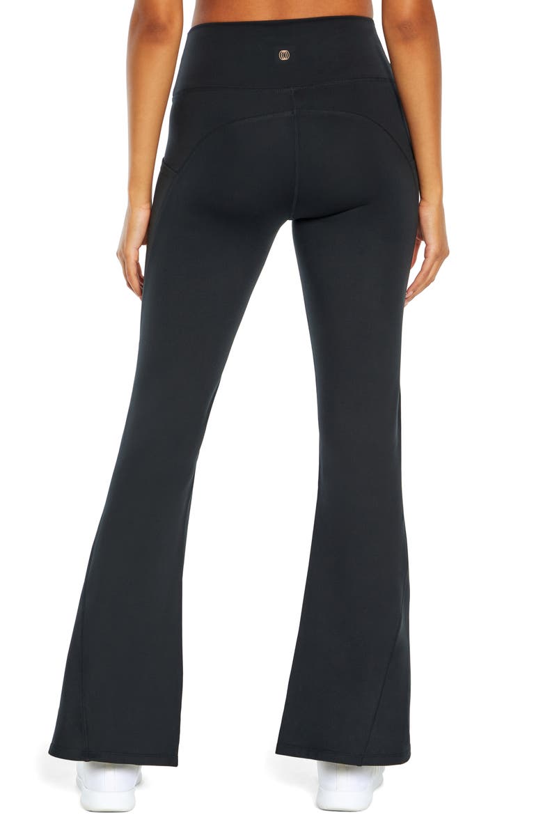 BALANCE COLLECTION Gemma Side Pocket Flare Leggings, Alternate, color, 