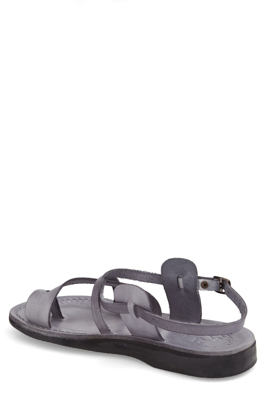 Jerusalem Sandals 'The Good Shepherd' Leather Sandal, Alternate, color, 