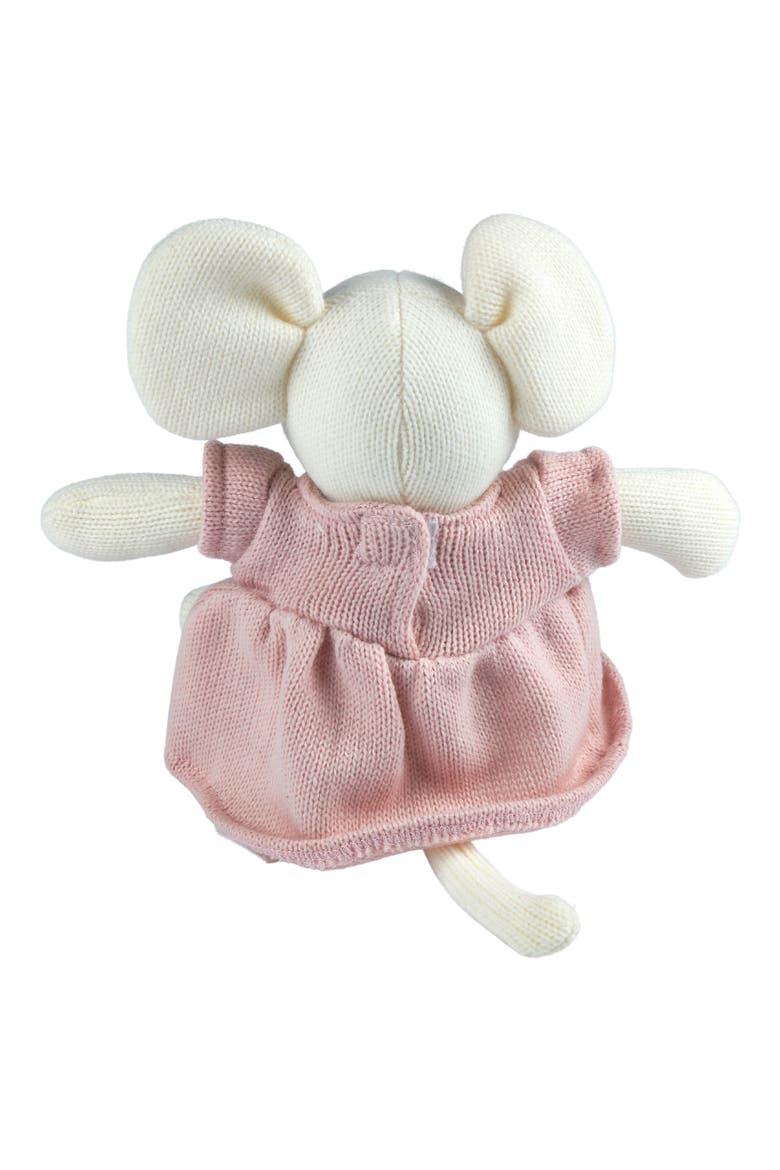 Meiya the Mouse Knit Plush Toy, Alternate, color, NO COLOR