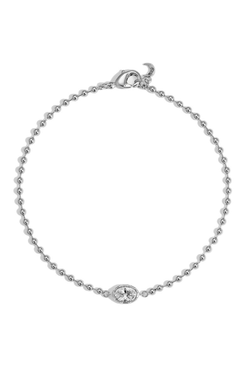Mini Cleo Bracelet, Main, color, SILVER