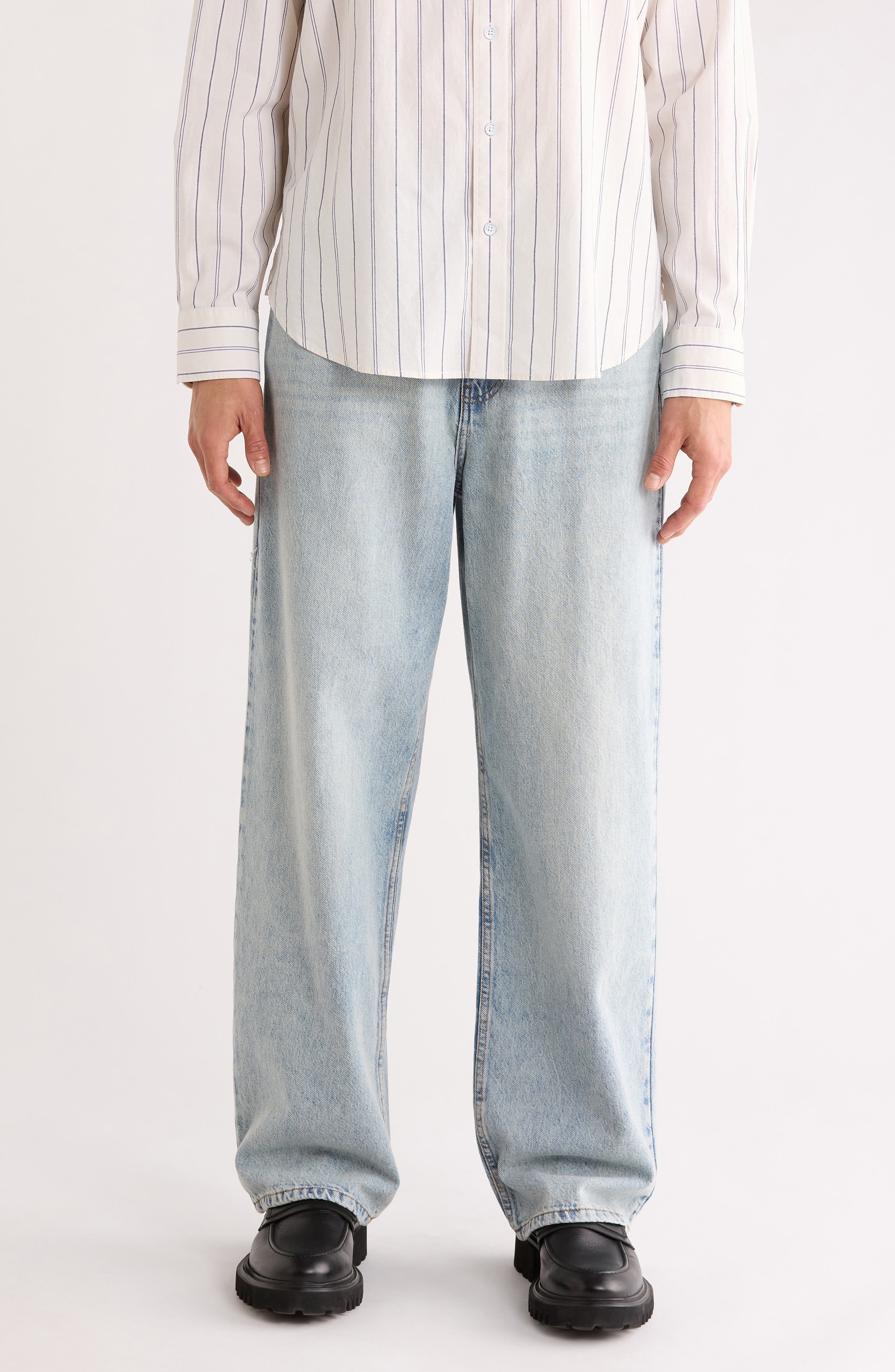 OLIVER LOGAN Relaxed Fit Baggy Jeans