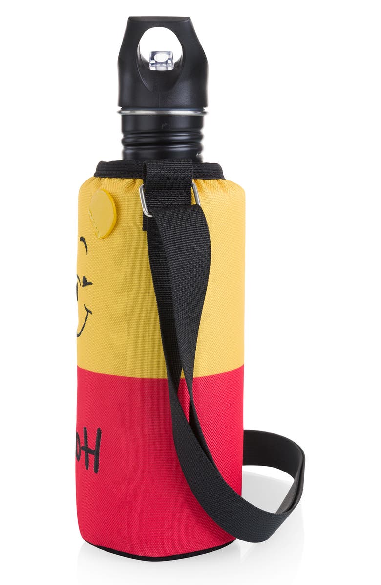 Picnic Time Winnie the Pooh Bottle & Cooler Sling, Alternate, color, Red