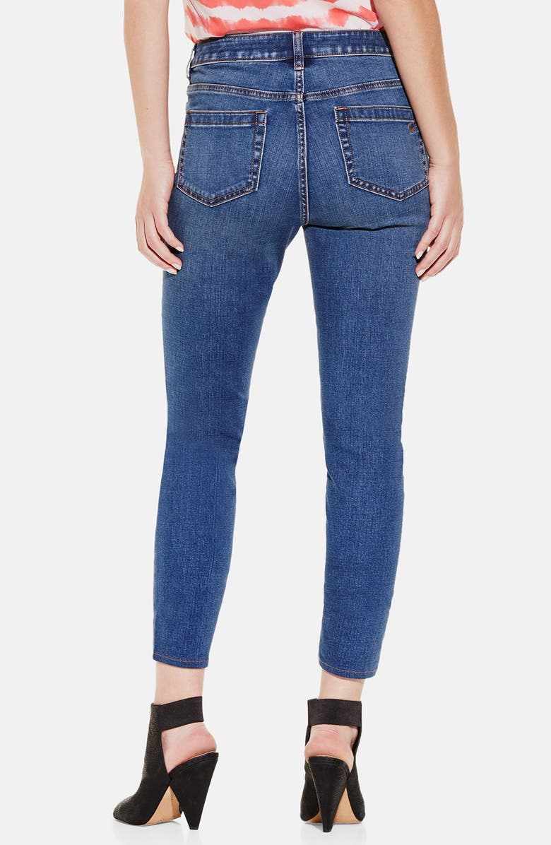 Two by Vince Camuto Five-Pocket Stretch Skinny Jeans, Alternate, color, 