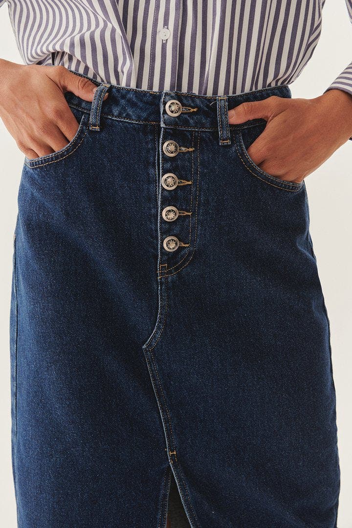 Malia Denim Skirt - image 2