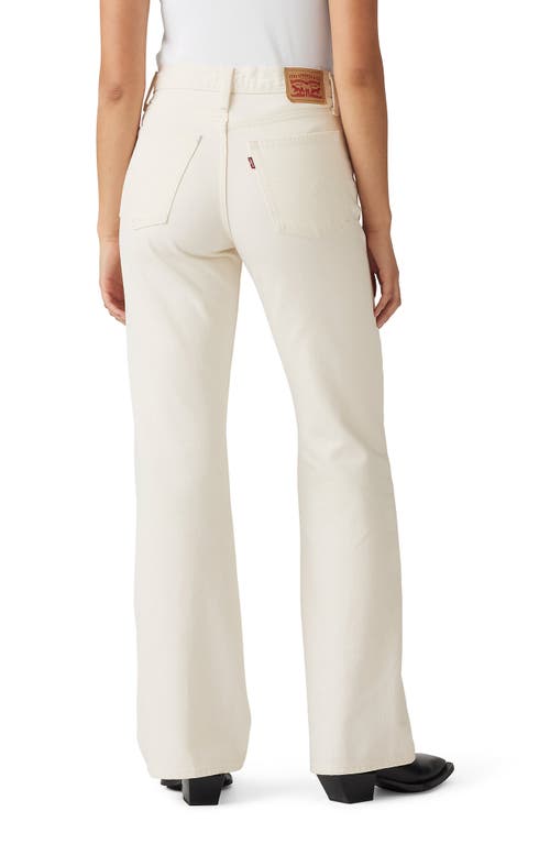 Levi's 725 High-waist Classic Stretch Bootcut Jeans In White