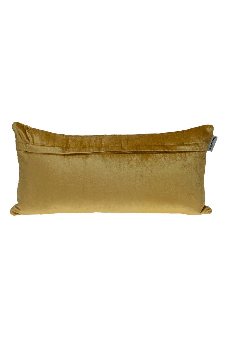 PARKLAND COLLECTION Milo Quilted Throw Pillow, Alternate, color, Yellow