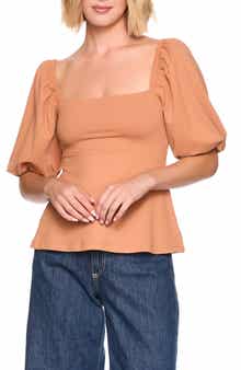 Susana Monaco Puff Sleeve Top