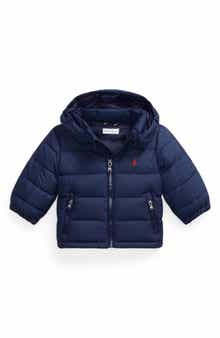 Ralph Lauren 650 Fill Power Down Puffer Coat with Removable Hood
