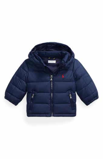 Ralph Lauren 650 Fill Power Down Puffer Coat with Removable Hood