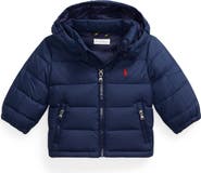 Ralph Lauren 650 Fill Power Down Puffer Coat with Removable Hood