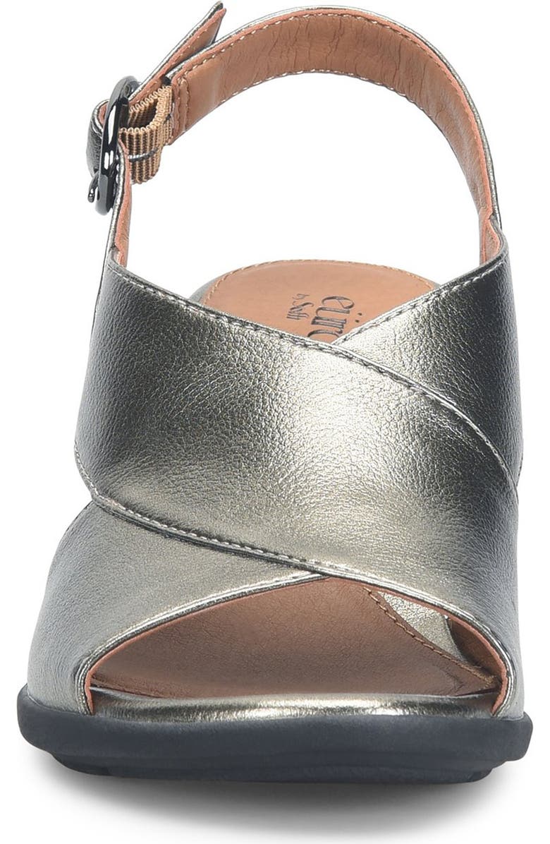 EUROSOFT Kylie Slingback Sandal, Alternate, color, Pewter