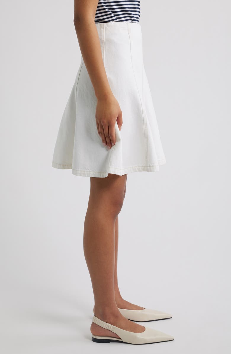 FRAME The Sway Cotton Skirt, Alternate, color, Au Natural Clean