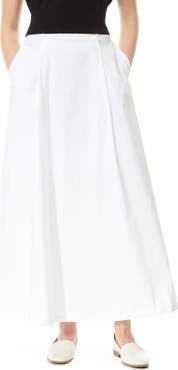 BY DESIGN Abigail Poplin Maxi Skirt