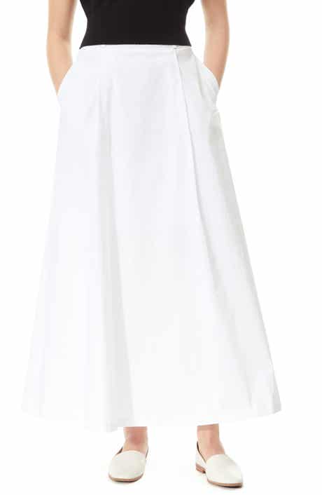 BY DESIGN Abigail Poplin Maxi Skirt