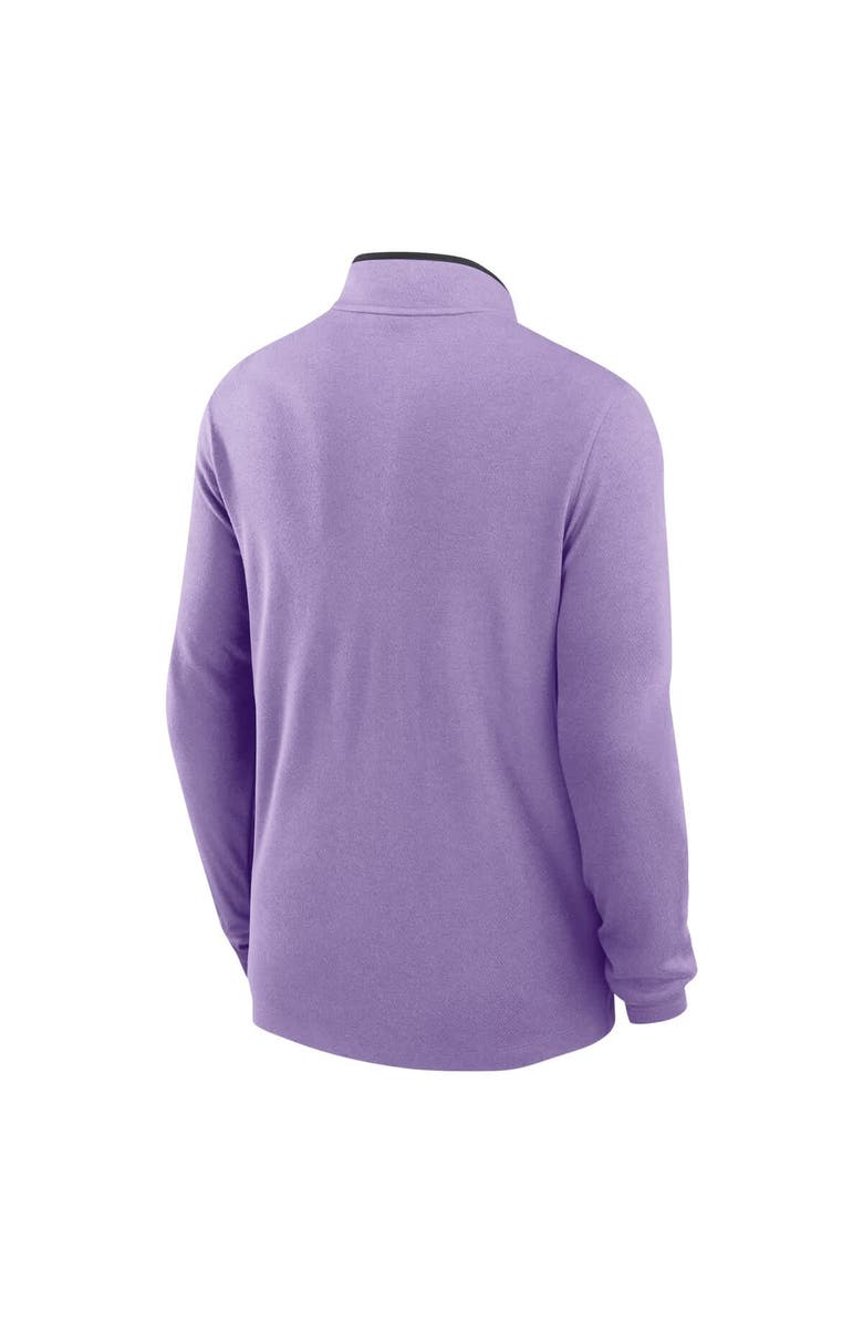 Nike Men's Nike Purple Kansas State Wildcats Coaches Courtside Basketball Victory Performance Quarter-Zip Top, Alternate, color, Purple