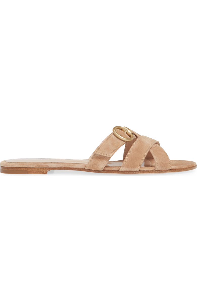 Gianvito Rossi Buckle Strap Sandal, Alternate, color,