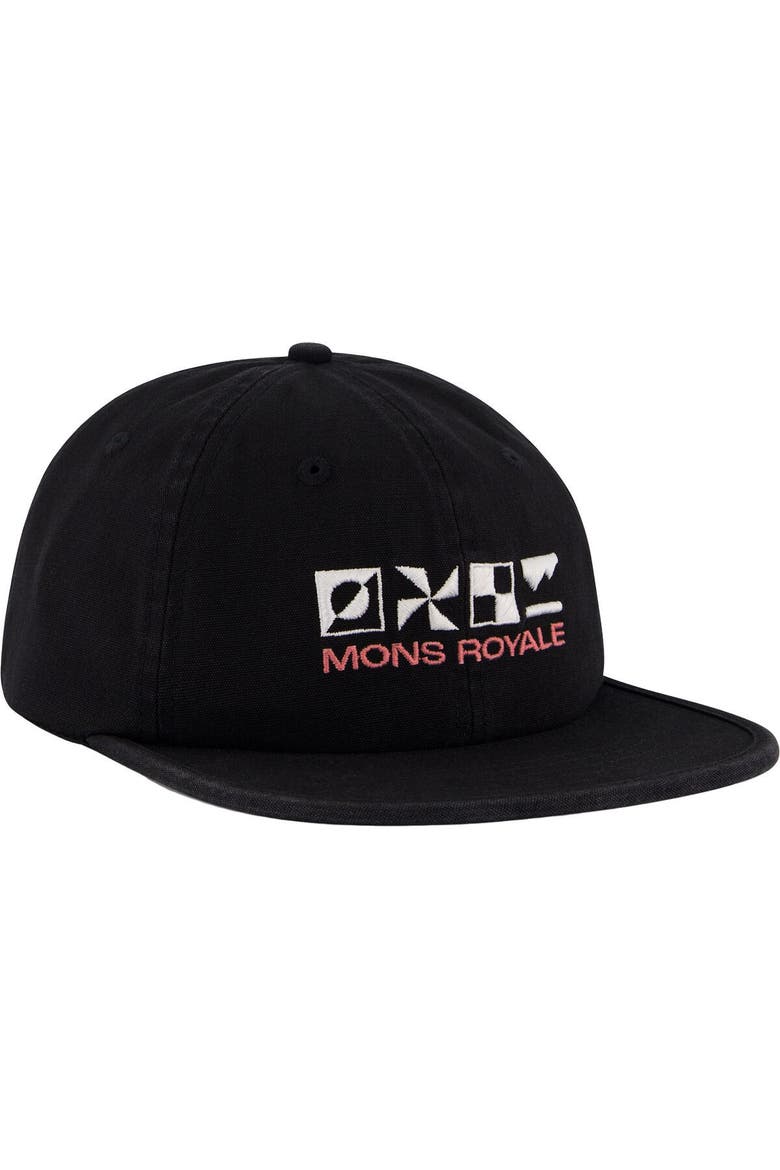 Roam 6 Panel Cap, Main, color, Vintage Black