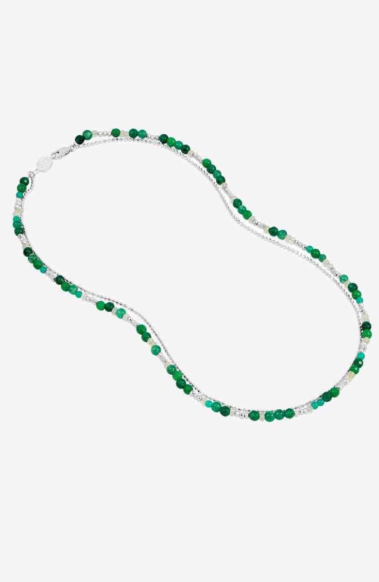 Dower & Hall Evergreen Orissa Necklace, Alternate, color, Sterling Silver
