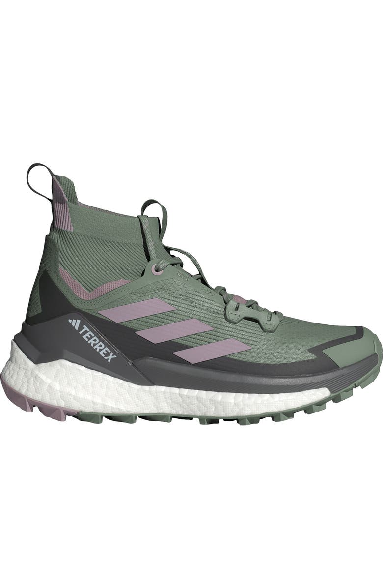adidas Terrex Free Hiker 2.0 Hiking Shoe, Alternate, color, Green/ Fig/ Jade